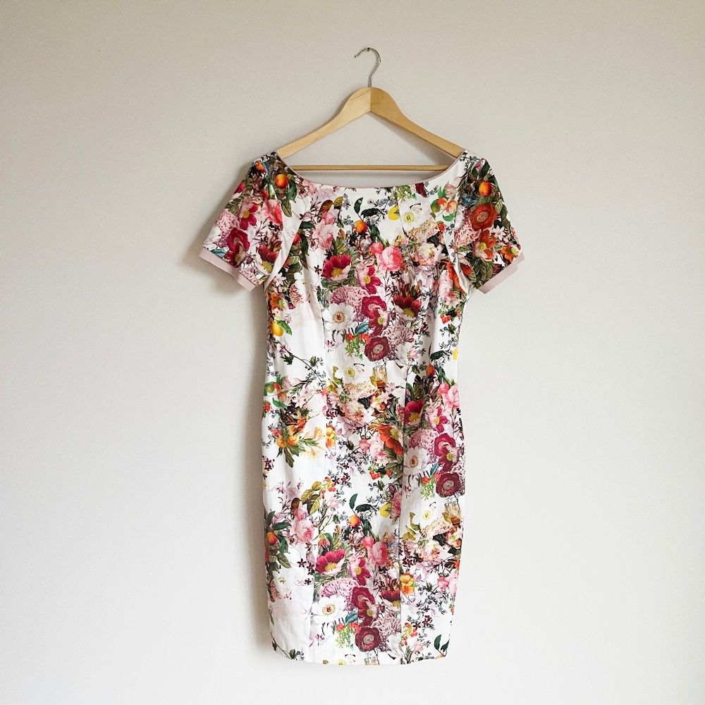 Apanage Femme Spring Floral Dress / Size 10